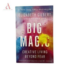 📚 3/$25 Big Magic: Creative Living Beyond Fear by Elizabeth Gilbert | Paperback